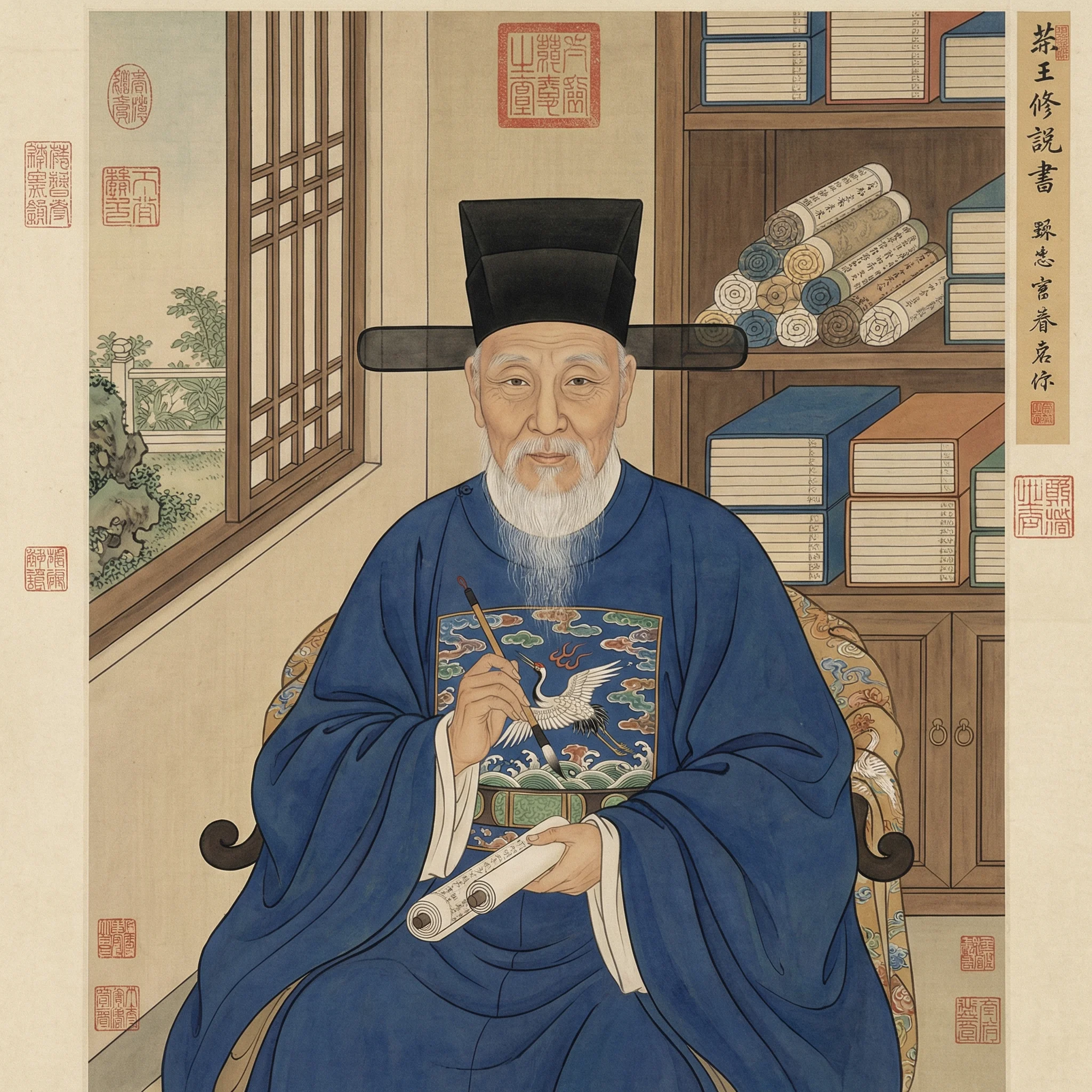 弈林泰斗张公 - 84棋牌 棋艺大师